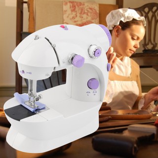 【DEY】多功能 電動 迷你縫紉機 桌面 帶LED 家用 微型縫紉機 小型縫紉機 手動 縫紉機 DIY 手工自製