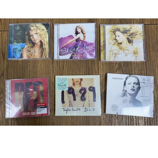 泰勒 斯威夫特 6CD Taylor Swift 新專輯 RED Fearless /reputation/1989