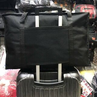 外掛拉桿旅行箱的行李袋子(下單完後我會在車縫一次＂加強耐用＂)旅遊行整理手提包收納折疊相關用品 雙向拉鍊被子枕頭睡墊萬用