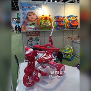 現貨+E免運 加利寶貝 折疊可控兒童三輪車 兒童三輪車 加利 GL-888 弘翔 三輪車