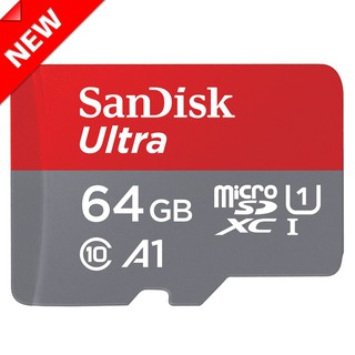 Sandisk 64G 記憶卡 Ultra microSDXC 新款 A1公司貨 讀取120M U1