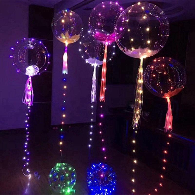 現貨 新款 告白氣球 波波球 LED氣球燈 18寸發光氣球 派對生日 結婚慶典 浪漫告白 氣球燈 聖誕裝飾