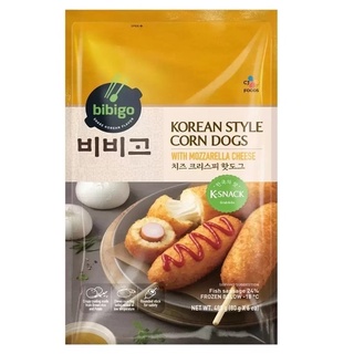 韓國 CJ Bibigo 冷凍韓式起司魚糕脆皮熱狗 (480g 6根入）需冷凍宅配 勿與常溫商品同一訂購單！