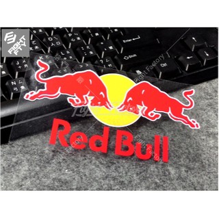 【格鬥工廠】S4057A 紅牛 Red bull 機車 汽車 自行車 反光 防水 貼紙