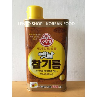 LENTO SHOP - 韓國 不倒翁 芝麻油 香油 참기름 Sesame oil 350毫升