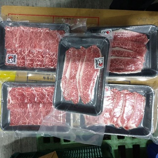 日本A5和牛火鍋肉片 和牛燒烤片 100g 兩種是一樣的沒有分燒烤跟火鍋