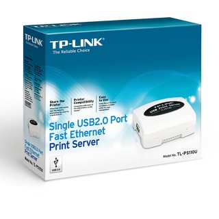 全新含發票~TP-LINK TL-PS110U 單一 USB2.0 連接埠快速乙太網路 列印伺服器