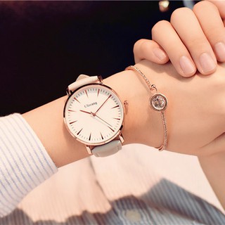 手錶 現貨🍒福利品 有秒針 學院經典對錶 簡約皮革錶帶 簡約 錶帶 手錶 情侶對錶 指針錶 學生錶 有秒針手錶