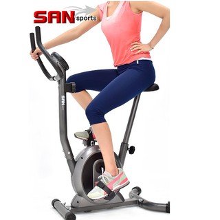 【SAN SPORTS 山司伯特】經典立式磁控健身車C149-037(室內腳踏車自行車.飛輪車飛輪式美腿機