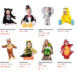 (美國代購)萬聖節~寶寶造型服~baby-寶貝服裝 可愛裝扮~主題~迪士尼Halloween~男童 女童 動物裝 卡通