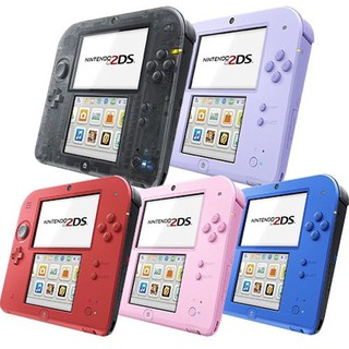 【特價優惠】 Nintendo 2DS 主機 日規 紅色/粉紅色/薰衣草紫色 【台中星光電玩】