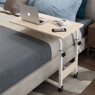電腦桌懶人床邊桌台式家用簡約書桌宿舍簡易床上小桌子可移動升降
