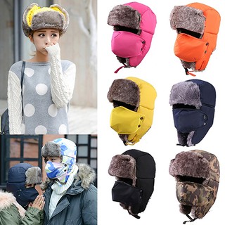 男女情侶款 秋冬季 韩版 潮流 户外加厚滑雪帽 護耳帽 旅行單品 保暖帽