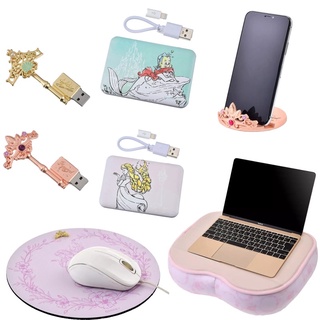 【特價】【預購】🇯🇵日本 迪士尼 公主 愛麗兒 樂佩 USB 手機架 行動電源 集線器 筆電抱枕 充電線 小美人魚