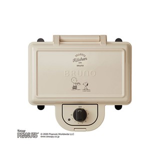 日本史努比官網 BRUNO×PEANUTS聯名 多功能 鬆餅機 熱壓吐司機 三明治機 BOE069