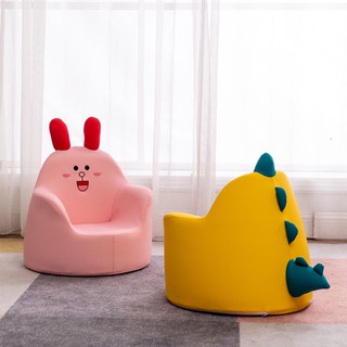 韓國代購🇰🇷小怪獸造型兒童沙發🐱寶寶沙發椅🐲迷你沙發座椅坐椅可愛單人卡通男生女生小孩男孩女孩幼兒幼稚園動物寵