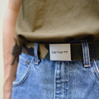 《LELAI》歐洲支線 Carhartt WIP Clip Belt Tonal 新款 金屬皮帶 皮帶