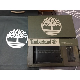 🎉保證正品 Timberland 大樹 皮夾+鑰匙圈禮盒組 零錢袋 真牛皮