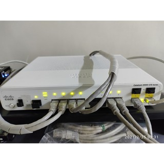 CISCO WS-C2960CG-8TC-L L2 網管型 Switch
