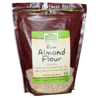 【低醣/無醣/生酮/田安石】Now Foods 帶皮甜杏仁粉Almond Flour(624g)