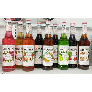 monin 風味 糖漿 700ml 玻璃瓶裝 調味 飲品 必備 (多款可選) ＊水蘋果＊ S-005 (1)