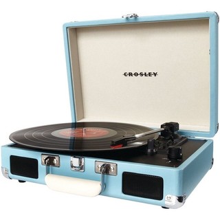 bonJOIE 預購:: Crosley Cruiser Portable Turntable 手提箱黑膠播放器 唱盤