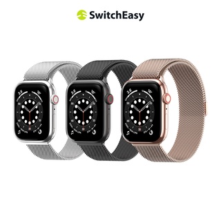 SwitchEasy 美國魚骨 Apple Watch Mesh 米蘭式金屬磁扣錶帶(7/6/5/4/3/SE 全尺寸)