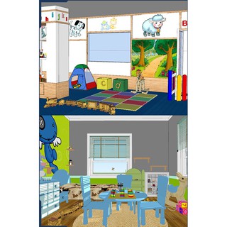 sketchup 44套模型 請看說明 模型 44套 電腦 軟體 建模 兒童空間 遊戲空間