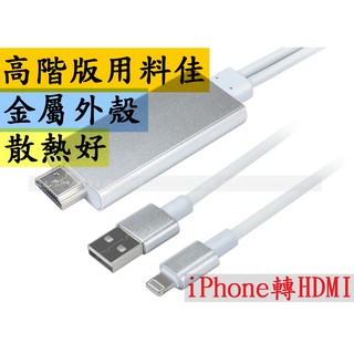 限時促銷 最新蘋果 iPad iPhone 接電視 HDMI線 Lightning轉HDMI隨插即用 MHL