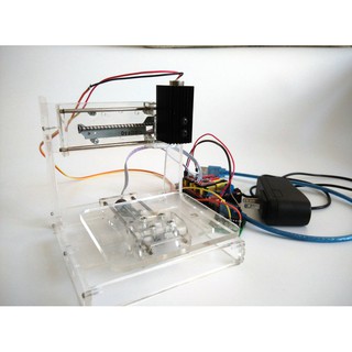 現貨 DIY微型激光雕刻機打印 arduino uno R3光驅步進電機驅動