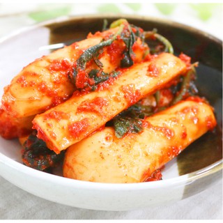 韓大叔小蘿蔔韓式泡菜150g韓國酸脆辣味醃鹹菜韓式小菜小伙子泡菜