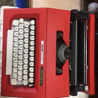 全新 olivetti college 復古打字機
