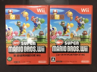 日本帶回 Wii 新超級瑪利歐兄弟 日版 中文版 瑪利歐 瑪莉歐 馬力歐 Wii 正版 遊戲