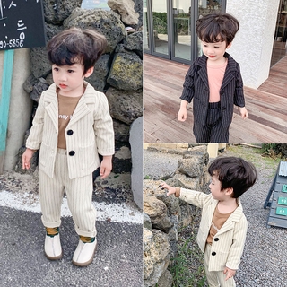 男童西裝套裝 小孩西裝套裝 大童套裝 兒童西服 禮服 韓版 小童 洋氣 寶寶表演服