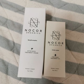 現貨）日本NOCOR雙瓶孕期保養組 前導護膚油＋修修身體霜 Nocor After Body