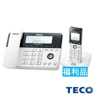 福利品【東元】 2.4G數位無線子母電話 親子機 子母機 電話 無線電話XYFXC081W