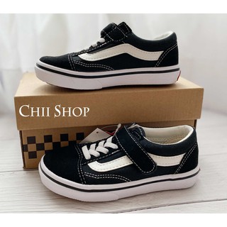 【CHII】日本代購 Vans OLD SKOOL童鞋 小童 黑色 黑白 麂皮 V36CJ