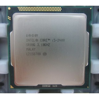 【大武郎】二手 CPU intel I5 2400 CPU 1155腳位 I5-2400
