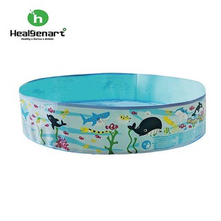 【Healgenart】趣味立體悠游泳池 免充氣 遊戲池 戲水池 兒童玩水 海洋動物圖案 水上用品