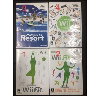 日本帶回 Wii 正版遊戲 FIT PLUS Soprts Resort 度假勝地 第一次接觸 FitPlus 渡假勝地