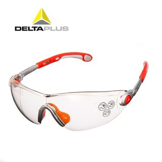 <工安READY購>代爾塔DELTAPLUS 可調式PC防護眼鏡 軟質鼻樑 抗uv 安全眼鏡 【DL-101116】