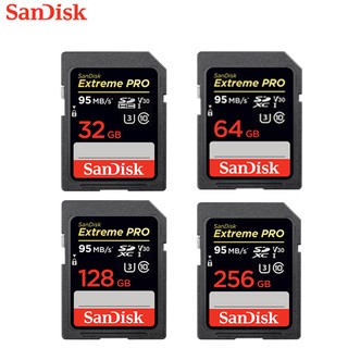 SanDisk Extreme PRO SDHC SD卡32GB 64GB 128GB相機存儲卡C10 U3
