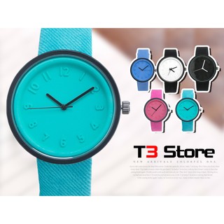 【T3】果凍 糖果色 五色 中性錶 手錶 對錶 石英錶 防水濺 可愛 休閒 簡約 時尚 潮流【H78】