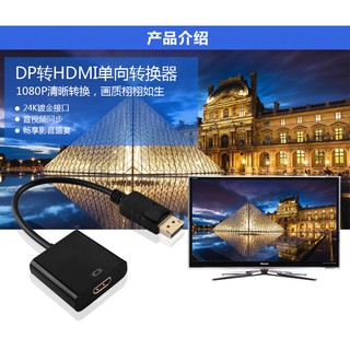 PC-79 1080P高畫質 DP V1.1 主動式 DisplayPort 公 => HDMI 母 影像轉接線