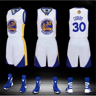熱賣-籃球服 兒童球服套裝 庫裡球衣 勇士隊 成人籃球衣 30號 CURRY 籃球服 比賽服 NBA球衣 庫里運動套裝