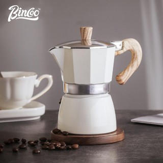 Bincoo摩卡壺咖啡壺意式萃取手沖咖啡壺套裝含濾紙戶外煮家用咖啡機適用於家庭辦公旅行露營150mlL/300ml