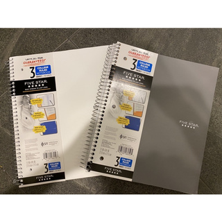 美國銷售第一品牌分科five star notebook～24H出貨！！