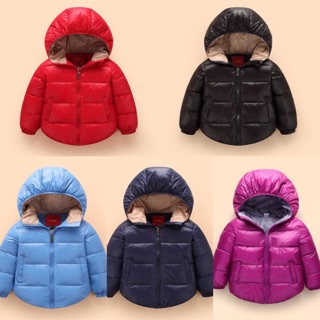 【現貨-C2400】2-6歲男女兒童輕薄外套/羽絨棉外套/兒童保暖外套/連帽外套