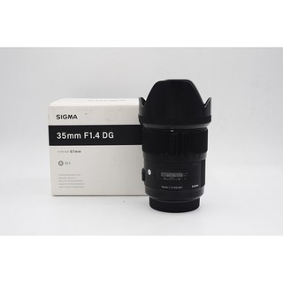 【明昌】【中古二手】SIGMA 35mm F1.4 Art For Sony A接環 可加 LA-EA3轉接環 (新品)