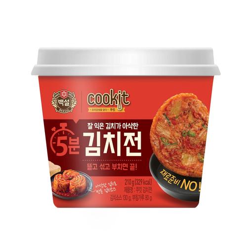 [CJ白雪] COOKIT 自製泡菜煎餅組 (210g)(韓國直送)